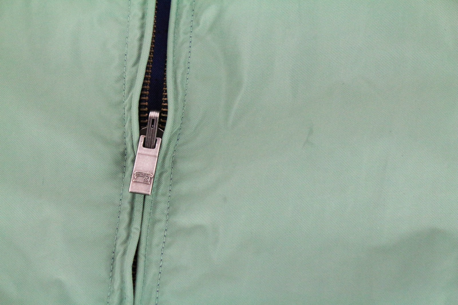 SCOTCH & SODA Ams Couture Men Jacket 2XL Blue Green Cotton Linen Reversible