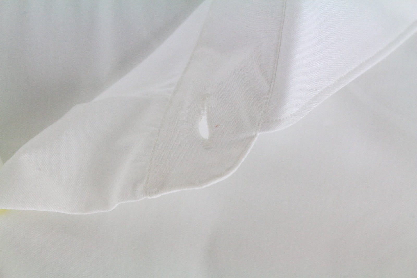 SUITSUPPLY Men Shirt 2XL Slim Cotton Blend Stretch White Long Sleeved