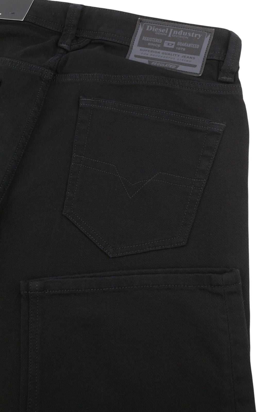 DIESEL 1985 Larkee R07R3 Men Jeans W34/L34 Regular Fit Straight Leg Mid Waist