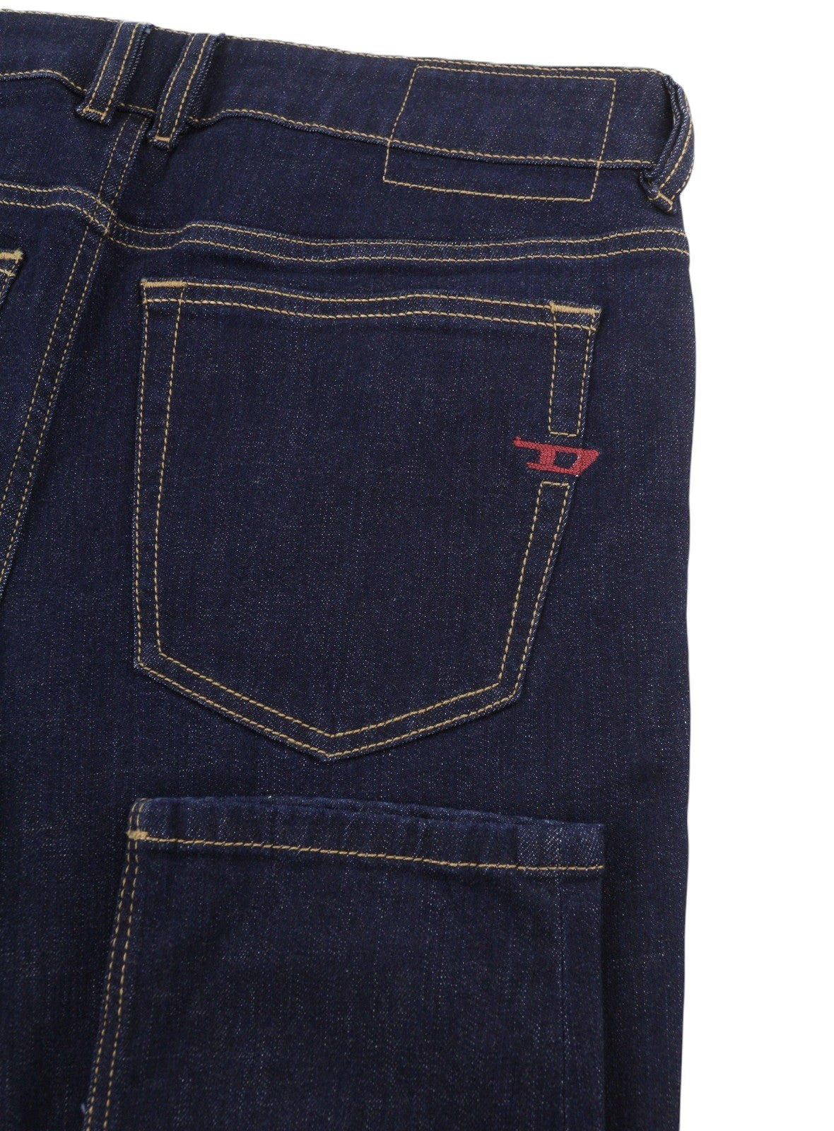 DIESEL 1979 Sleenker Z9C17 Men Jeans W32/L30 Dark Blue Skinny Fit Zip Fly