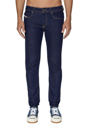 DIESEL 1979 Sleenker Z9C17 Men Jeans W32/L30 Dark Blue Skinny Fit Zipper