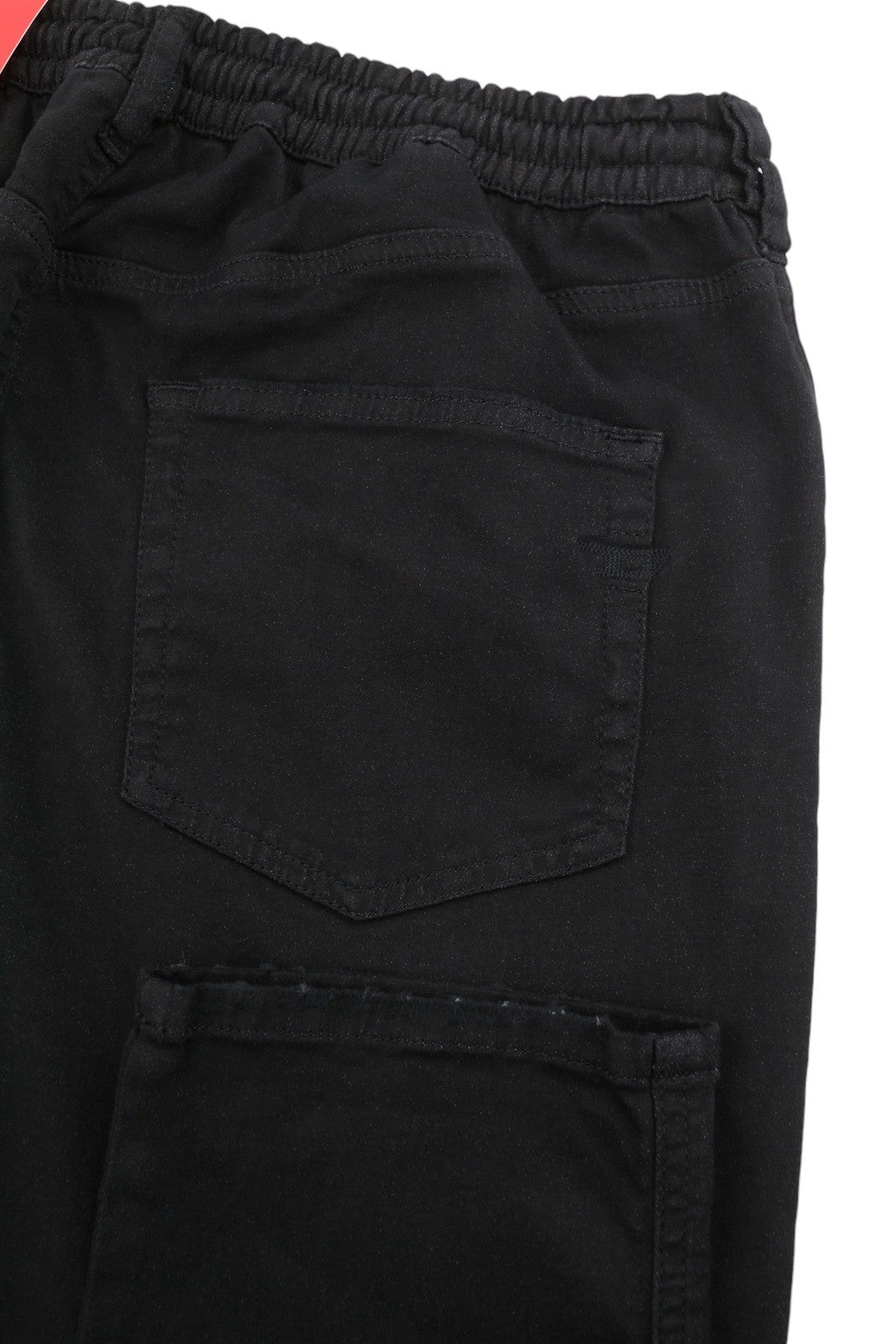 DIESEL 2062 D-Strukt-B Jogg 068QU Men Jeans W38 Black Distress RRP295