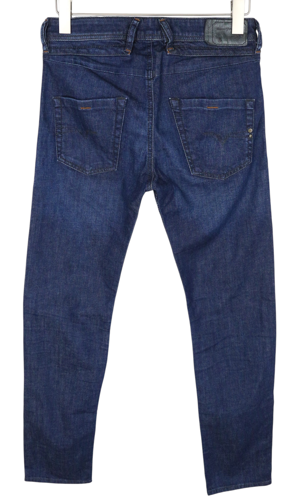 DIESEL Belther-R R845B Men Jeans W28/L32 Slim Tapered Washed Blue Stretch
