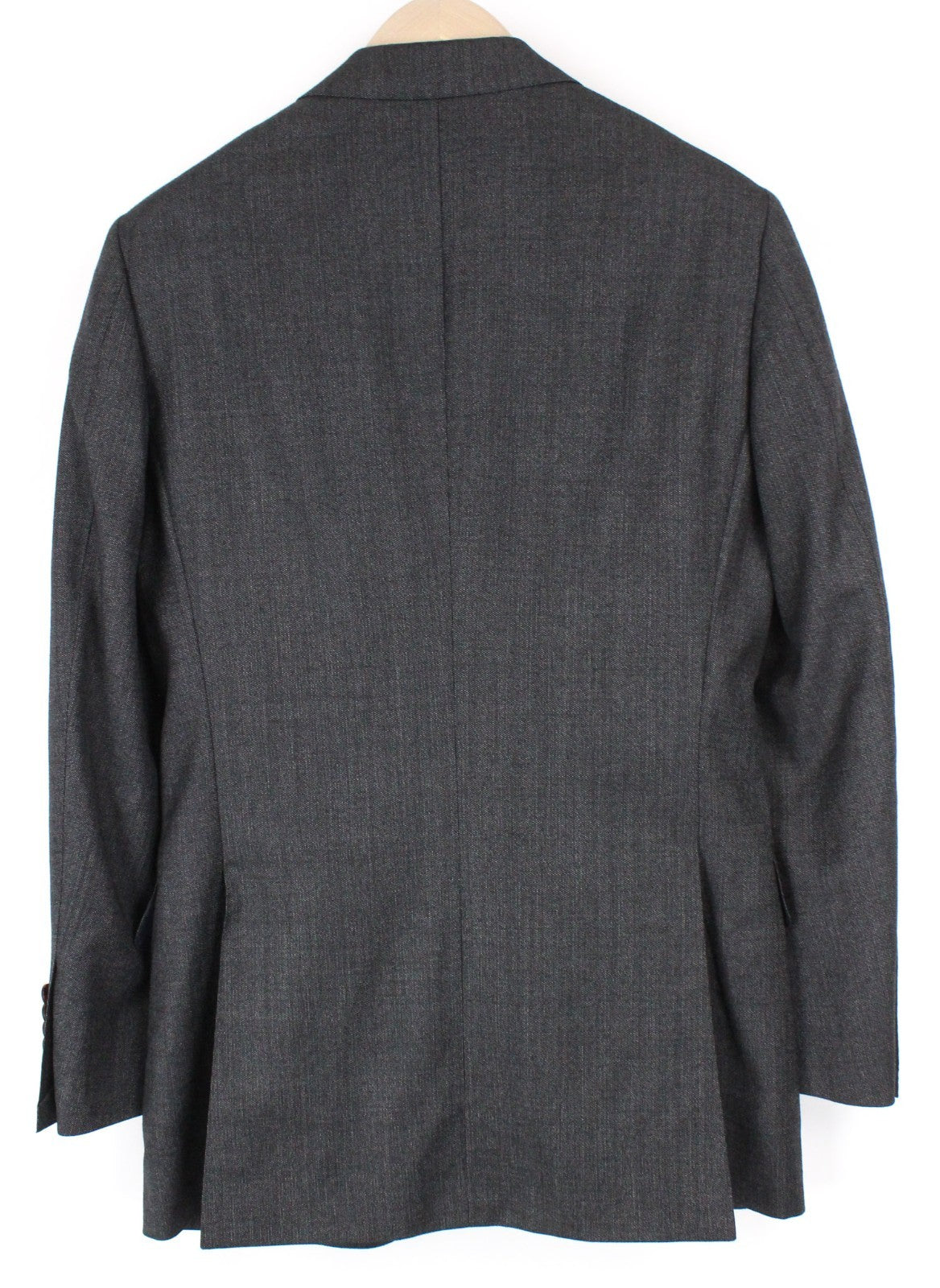 SUITSUPPLY Washington Men Blazer UK36R Grey Extra Slim Birdseye Check Pure Wool