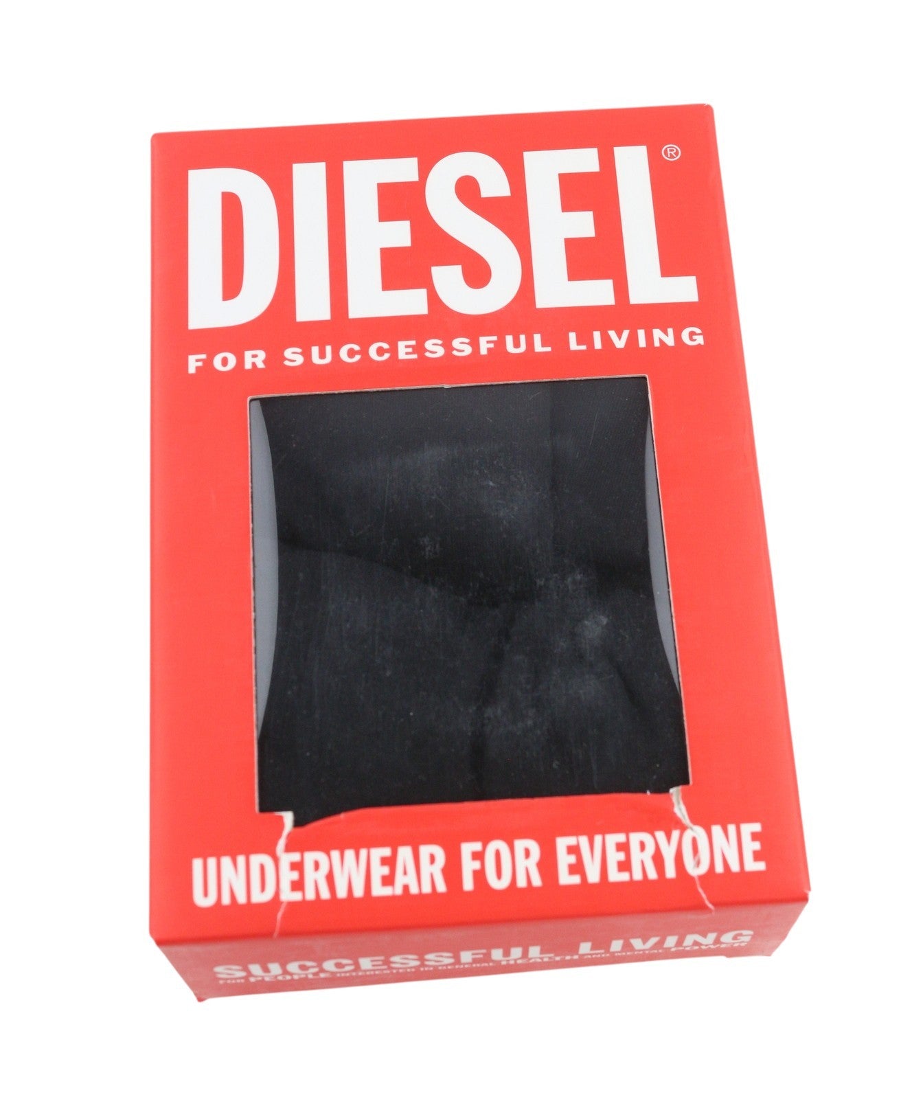 DIESEL UMTEE-Randal-Tube-Twopack Men T-Shirt L Black Tricot Slim Short Sleeve