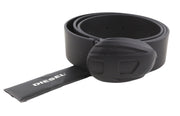 DIESEL 1DR-POD B-1DR POD 40 Men Belt 100 CM Black Leather Press Stud RRP175
