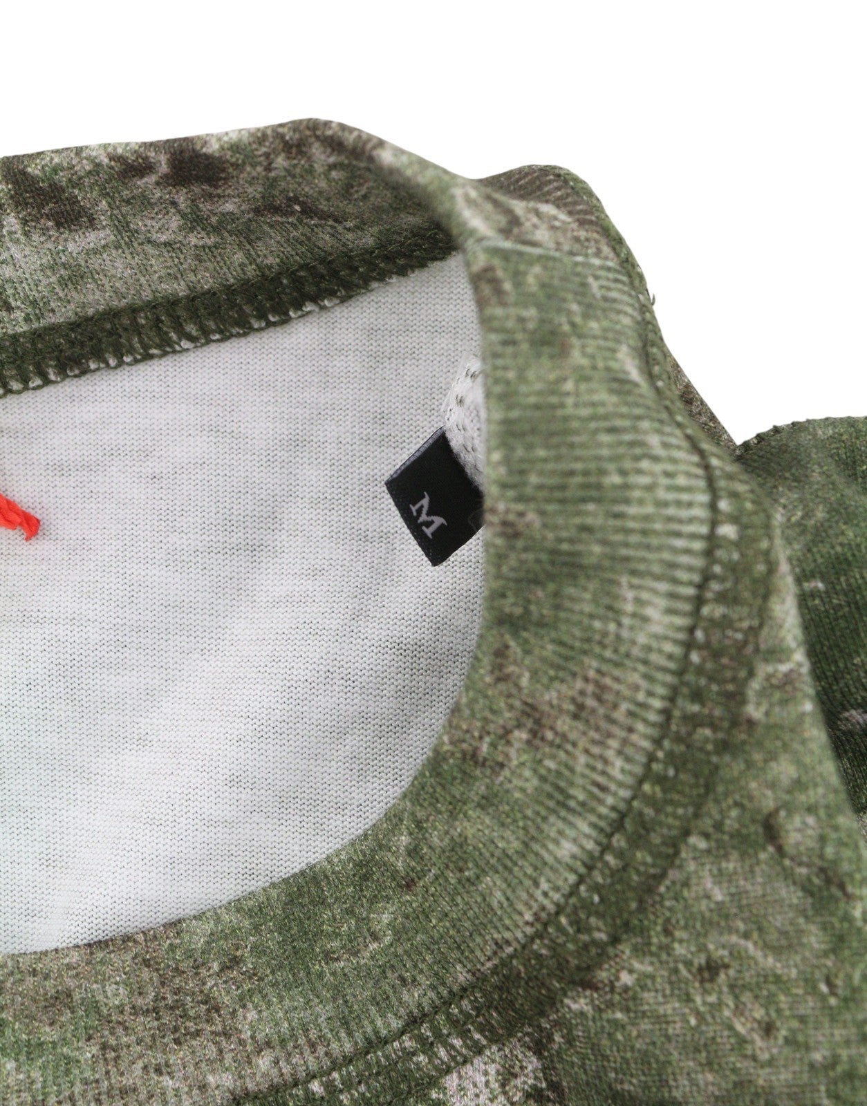 DIESEL T-Boxt-R12 Men T-Shirt M Green Camouflage Crew Neck Short Sleeved