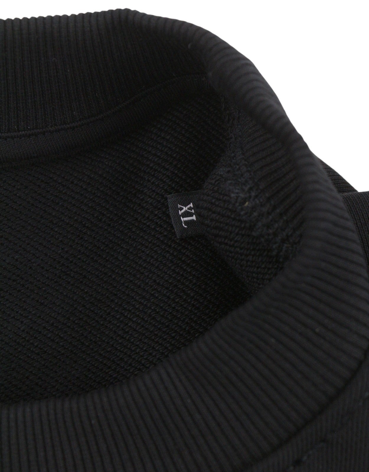 DIESEL S-Boxt-Div Men Sweatshirt XL Black Crew Neck Long Sleeve Pull On RRP150
