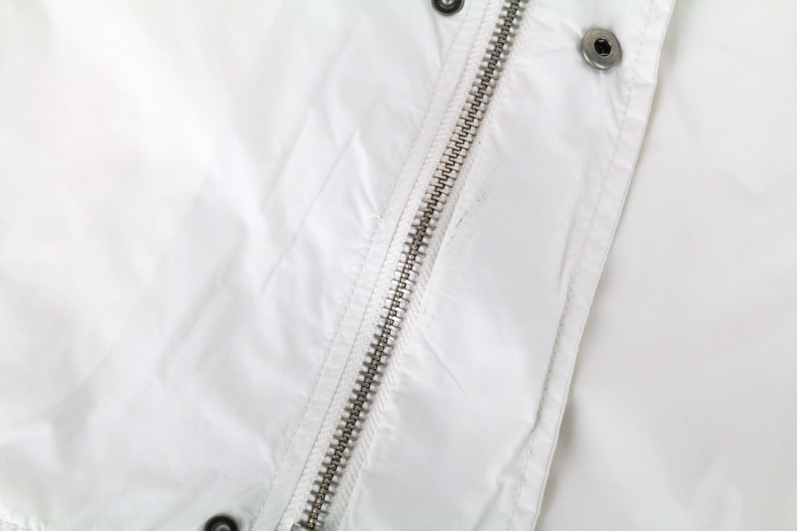 RICHMOND Men Jacket 56 XL Off-White Lightweight Multi Pocket Zipped Casual