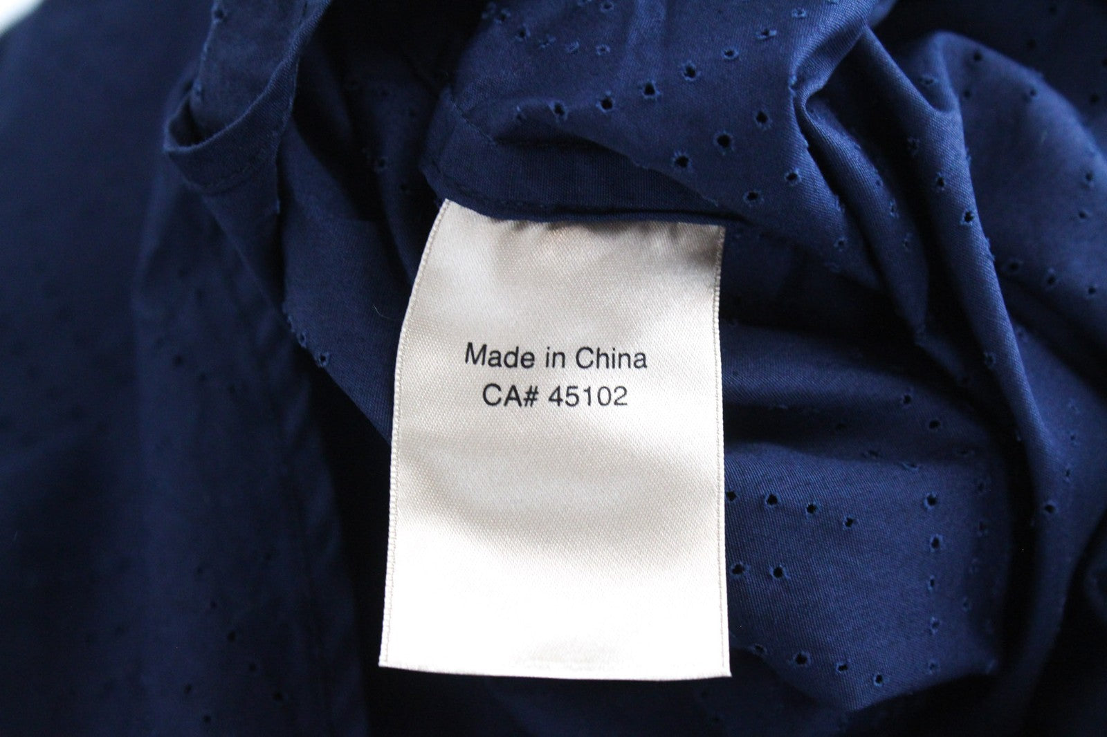 SCOTCH & SODA Men Shirt M Navy Blue Classic Patterned Button Up Spread Collar