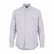 SCOTCH & SODA Men Shirt M Light Pink Patterned Button Up Pure Cotton Classic