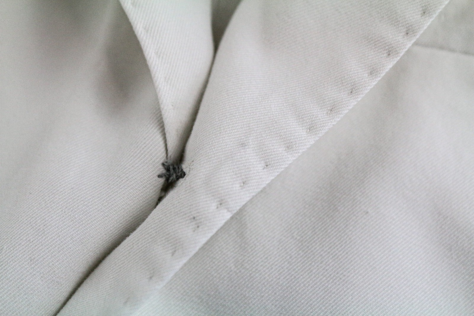 SUITSUPPLY La Spalla Men Suit UK34R White Pure Cotton Single-Breasted 2 Piece