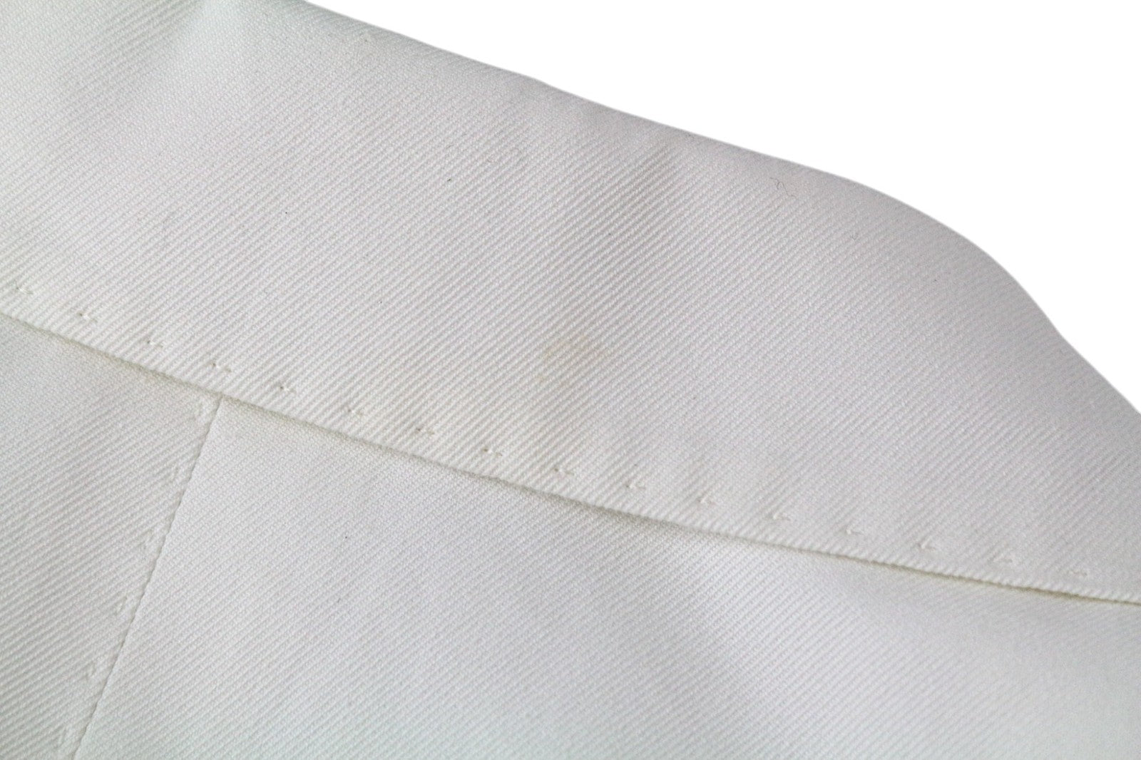 SUITSUPPLY Havana Men Suit UK38R Unlined Off-White Slim Fit Pure Cotton 2 Piece