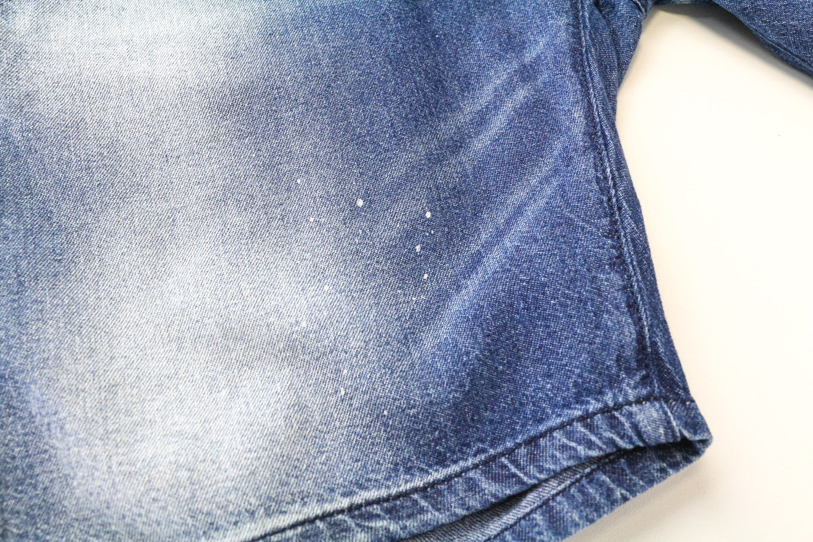 TAKESHY KUROSAWA TK 57 vyriški Bermudų šortai W32 mėlyni, dirbtinės medvilnės raštas 