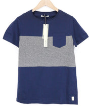 GAUDI Men's T-Shirt XS Blue Cotton Casual Pocket Tee Short Sleeve Pullover