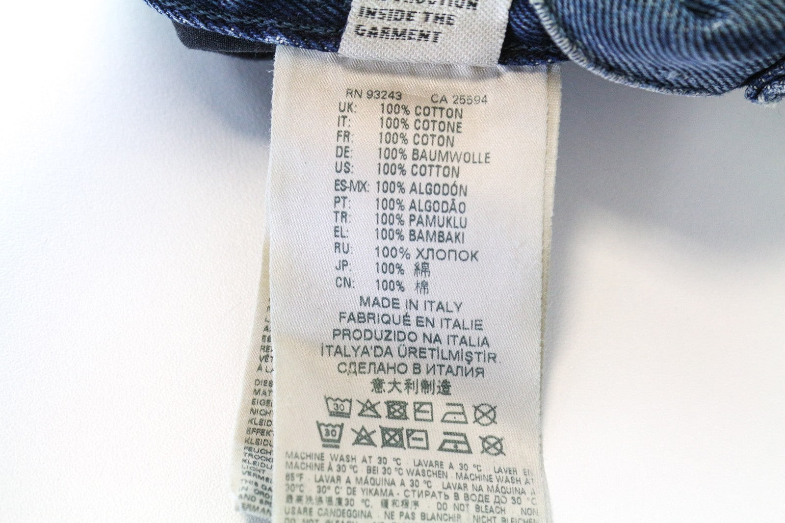 DIESEL Mharky 0870B vyriški džinsai W30/L32 dirbtinės odos mėlyni, ploni, aptempti džinsai 