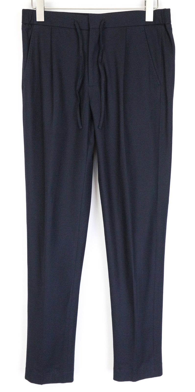 SUITSUPPLY Havana Patch Men's Suit UK38R Blue Slim Knit 2Pc Unlined Cotton