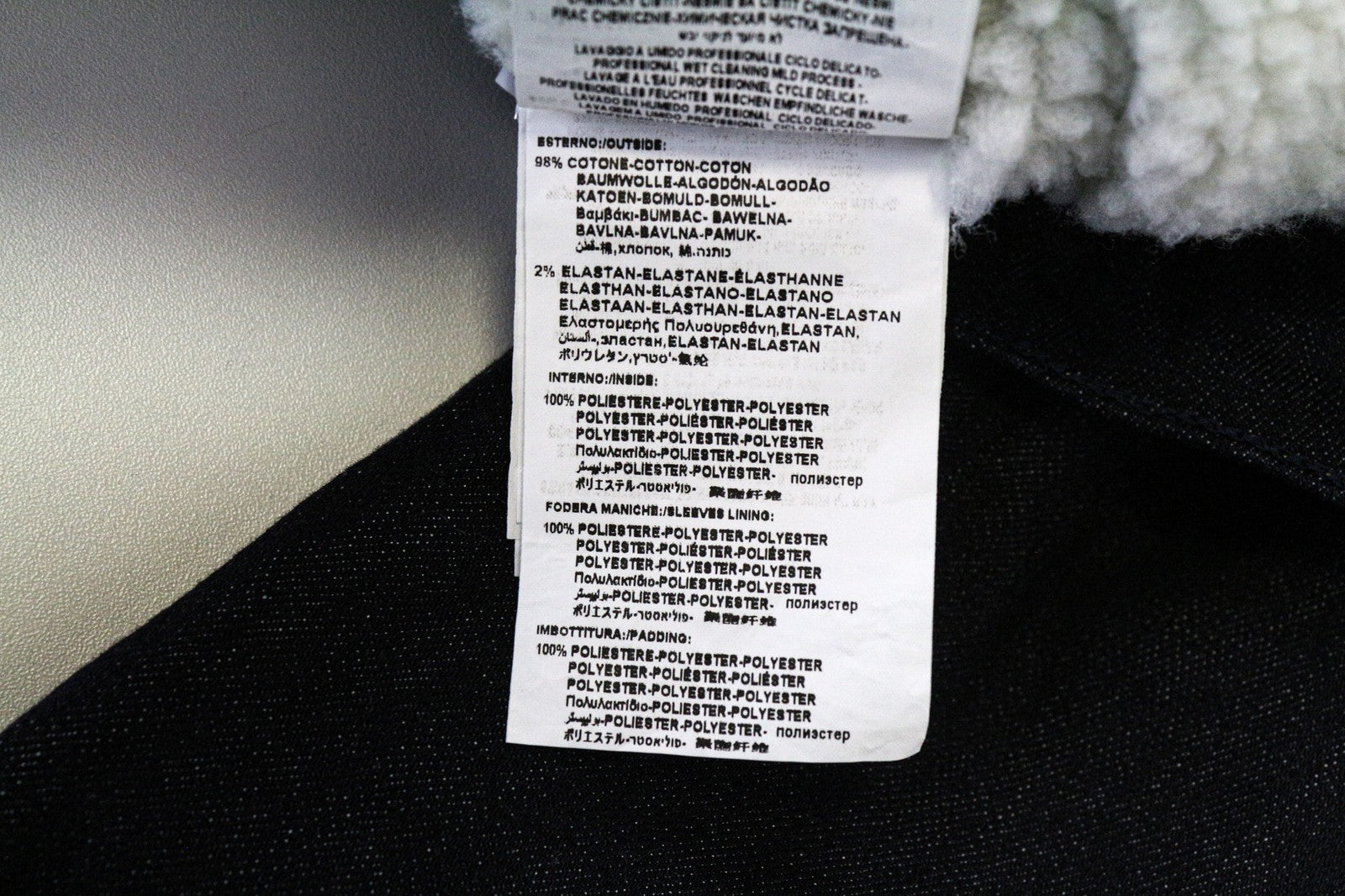 REPLAY moteriška striukė XL dydžio mėlyna, tampri medvilninė, džinsinė, su apykakle ir ilgomis rankovėmis, su pamušalu 