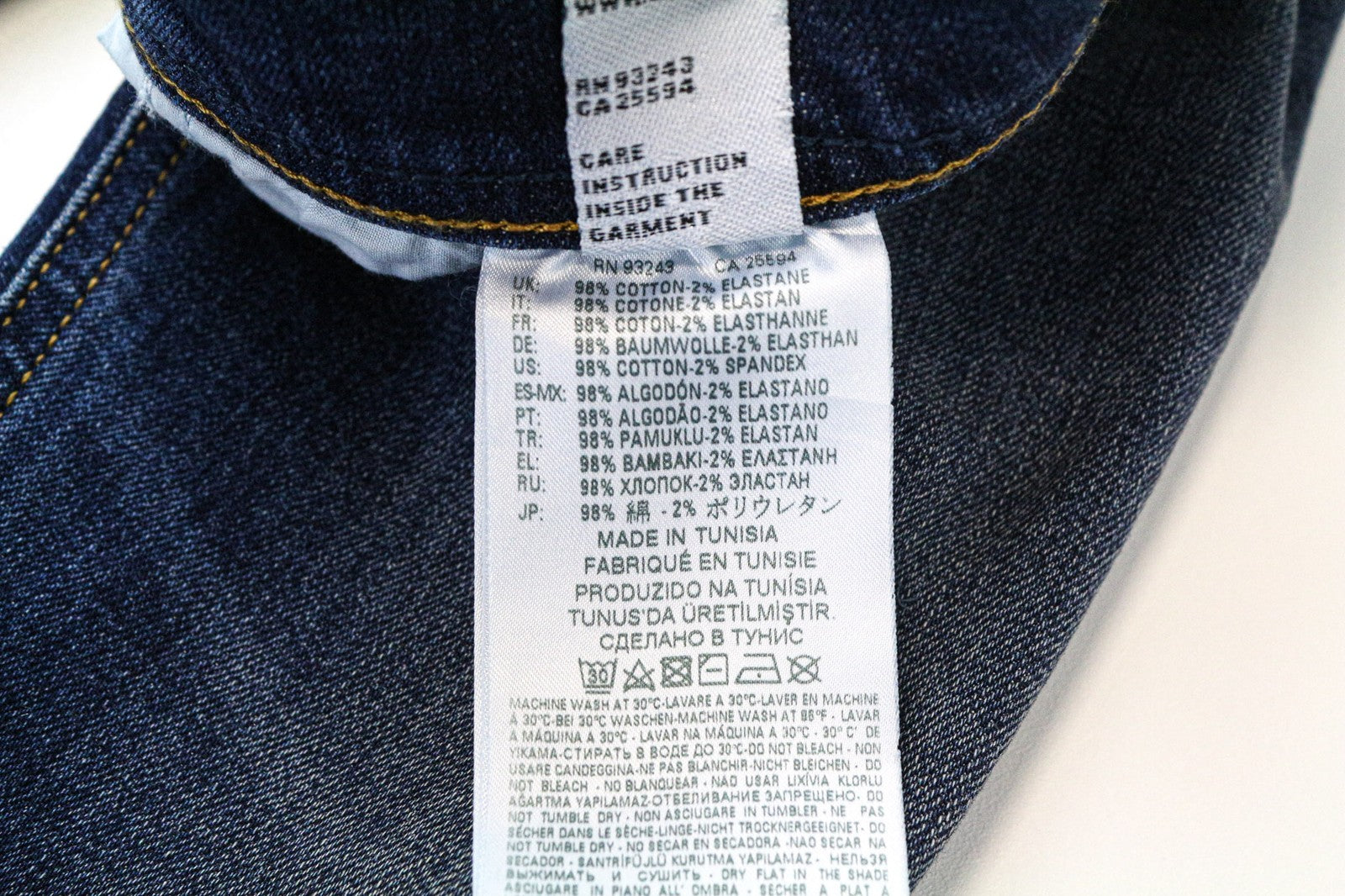 DIESEL Tepphar 087AW Men's Jeans W28/L32 Slim Washed Blue Cotton Stretch Denim