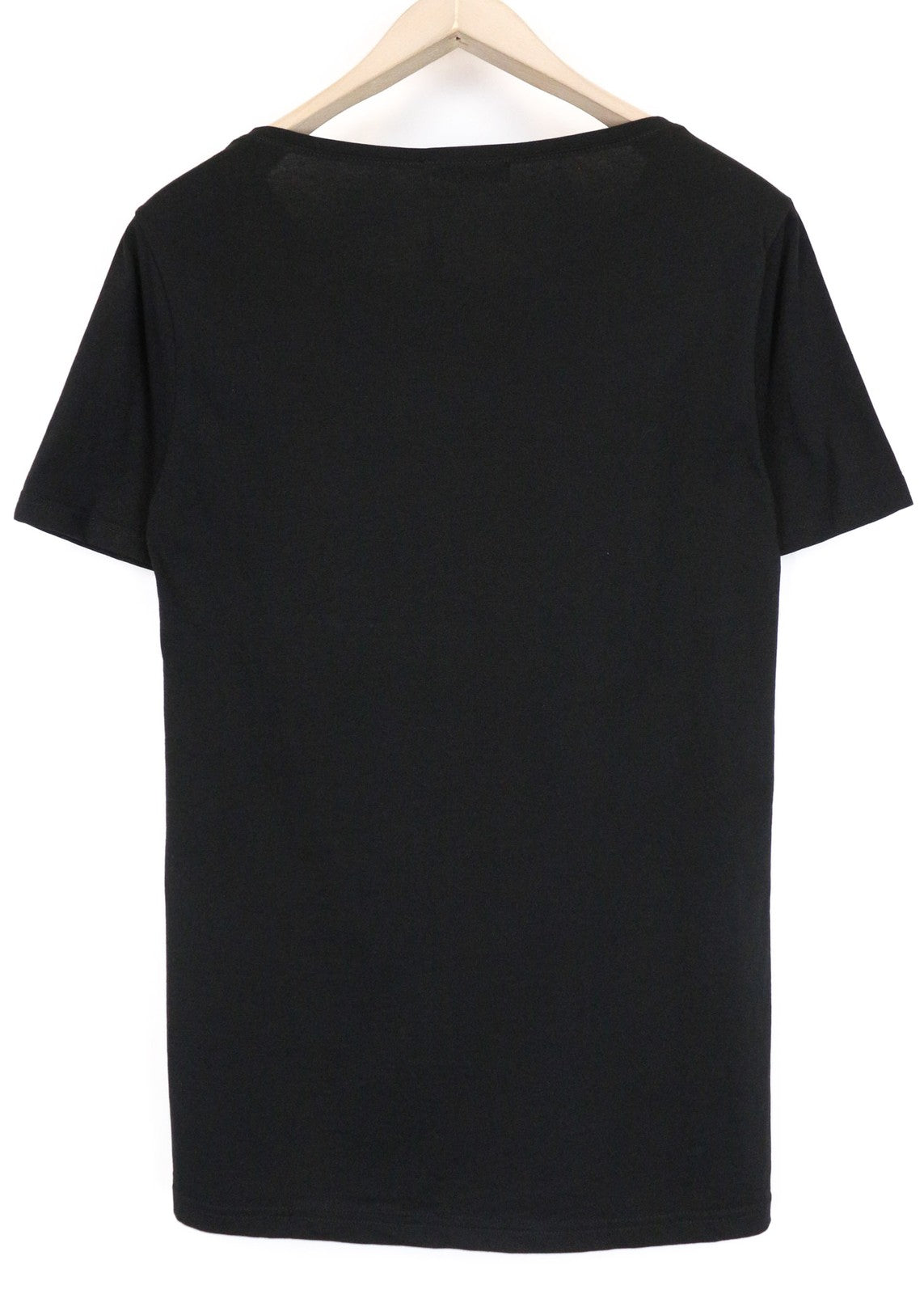 VKING Men's T-Shirt S Red Black Pure Cotton Roses Graphic Tee Short Sleeve