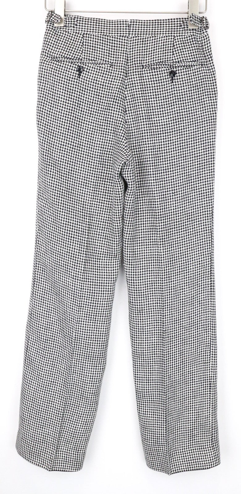 SUITSUPPLY La Spalla Women Suit UK30R S Formal Grey Pure Linen Patterned 2 Piece