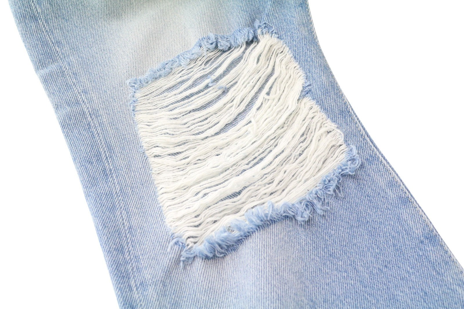 REPLAY Tinmar Men Jeans W30/L32 Tapered Fit Blue Pure Cotton Distressed Washed