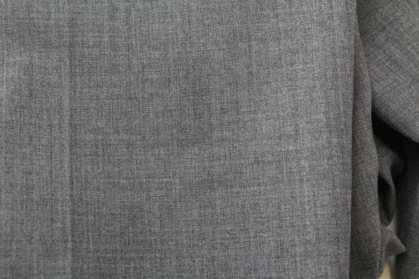 SUITSUPPLY La Spalla Men Suit UK44L Pure Wool S120s Grey 2-Piece Melange Slim