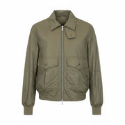 RICHMOND Men Jacket IT52 L Dark Moss Green MA2 Bomber Full Zip Military
