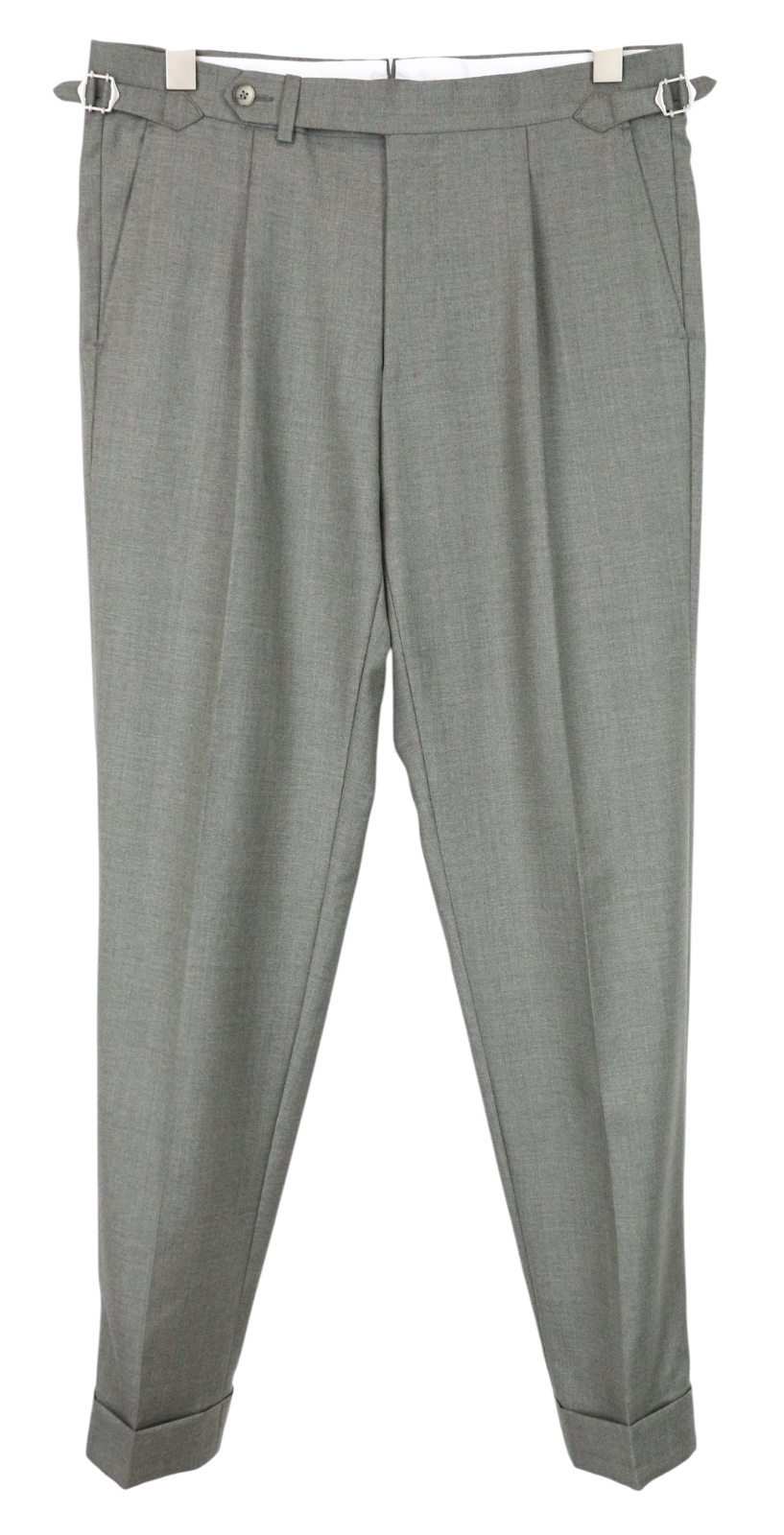 SUITSUPPLY Men Suit UK36S Double-Breasted Waistcoat Trousers Wool Green 2Piece