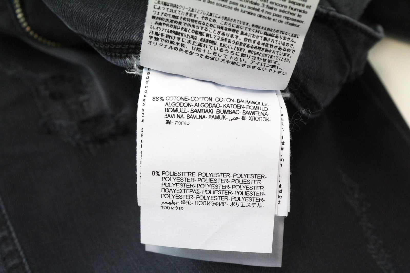 REPLAY Anbass Men Jeans W28/L32 Slim Greyish Blue Cotton Stretch Distressed