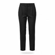 ADAM LIPPES Women Trousers W30 Black Formal Classic Pleated Front