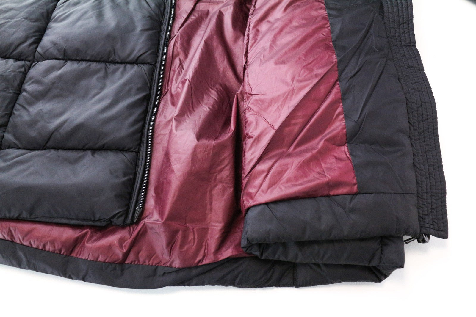 TUCANO URBANO Furbet Women Jacket M Black Thermal Padded Faux Fur Hooded Lined