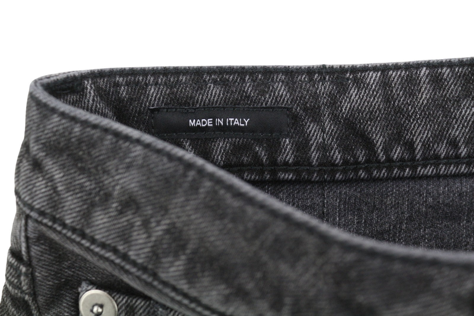 R13 Effie Women's Jeans 27 Polaris Black Faded Whiskers PS26 RRP850