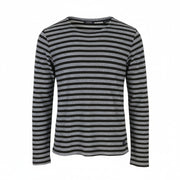 SCOTCH & SODA Men's Sweatshirt M Black Stripe Crew Neck Pull On