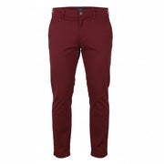HARMONT & BLAINE Men's Trousers 50 W36 Burgundy Narrow Chino Zip Fly