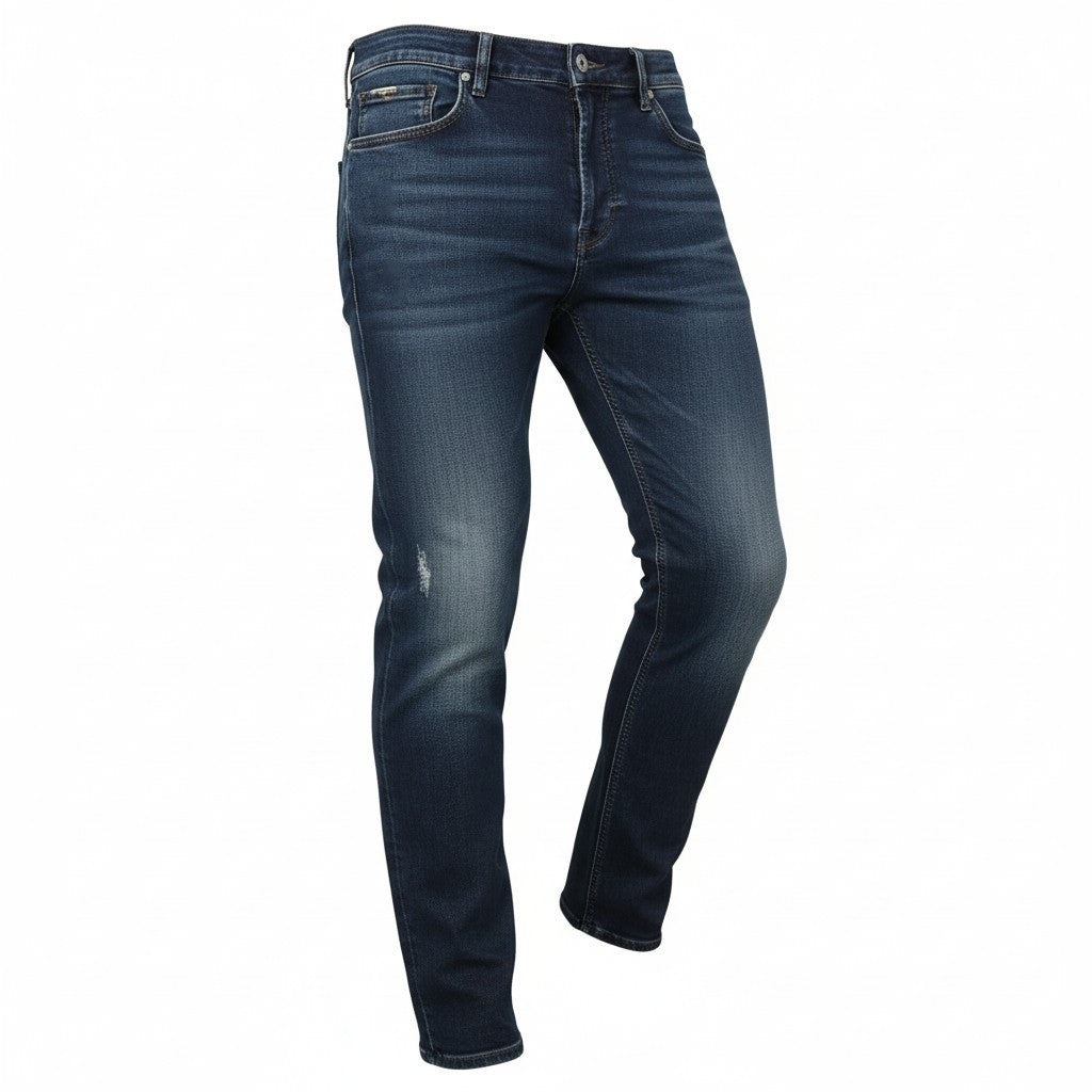 DIESEL Tepphar-X 0679R Men's Jeans W32/L32 Blue Slim Carrot Faded Stretch