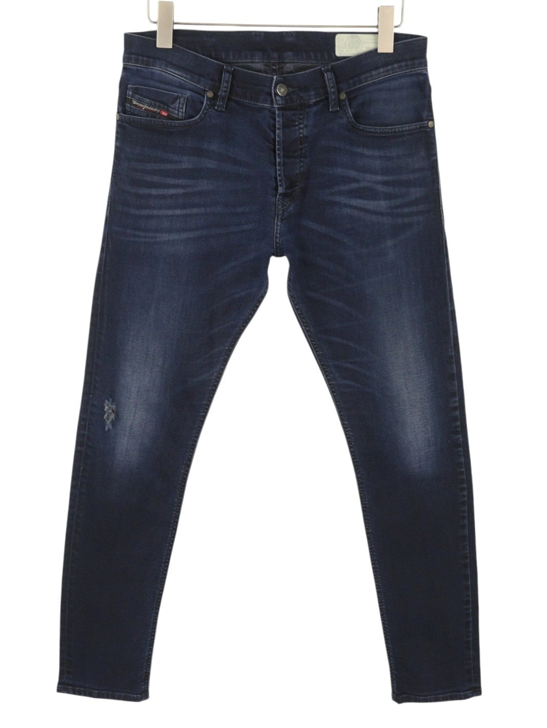 DIESEL Tepphar-X 0679R Men's Jeans W32/L32 Blue Slim Carrot Faded Stretch