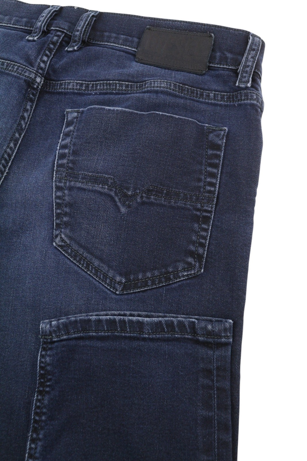 DIESEL Tepphar-X 0679R Men's Jeans W32/L32 Blue Slim Carrot Faded Stretch