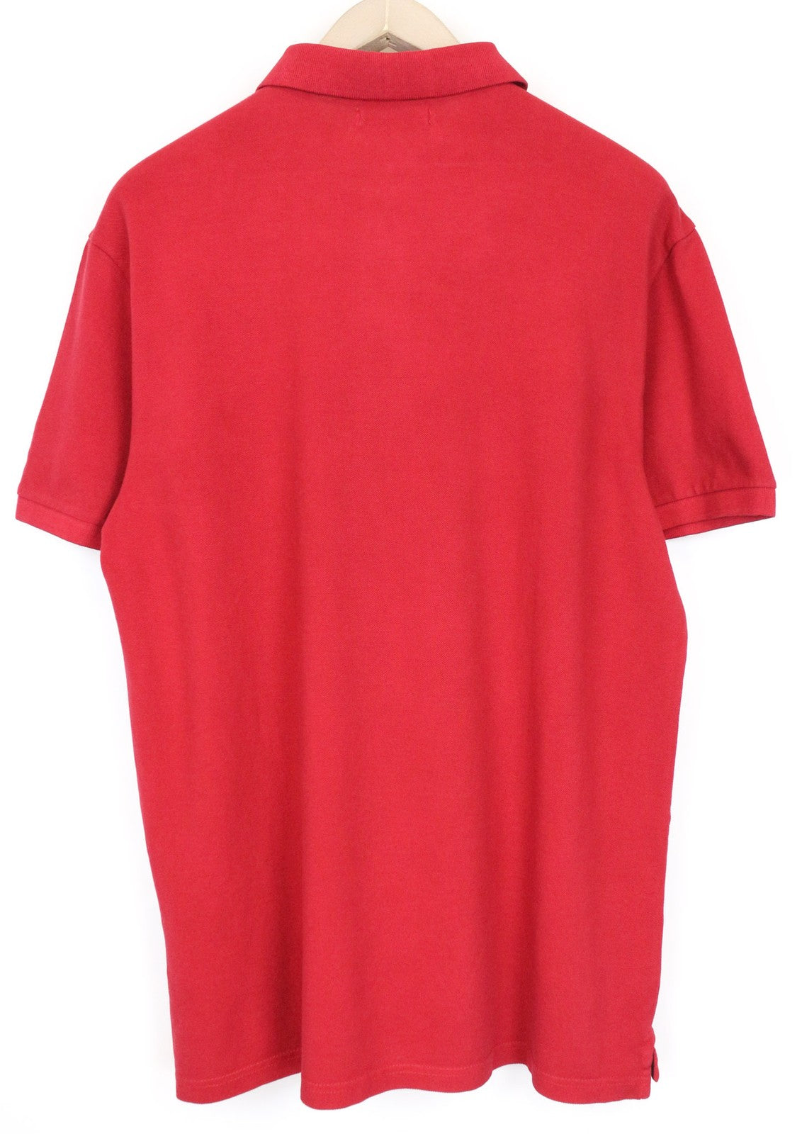 GAUDI Men's Polo T-Shirt 2XL Red Pure Cotton Collared Short Sleeve Casual Wear