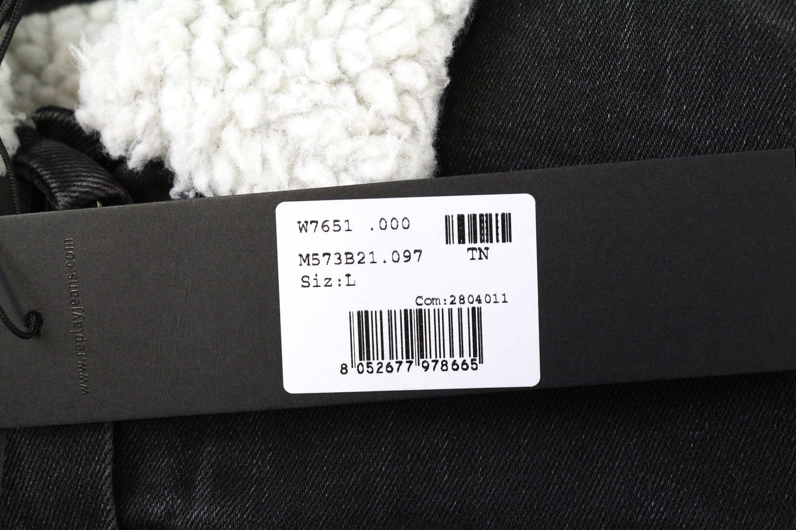 REPLAY Women's Jacket L Black Washed Denim Lined Stretch Cotton Collared Casual