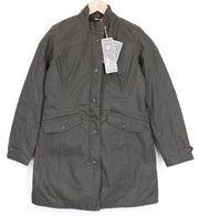 TUCANO URBANO Ksandra moteriška striukė IT42 pilka medvilnės mišinio vandeniui atspari motociklo striukė 