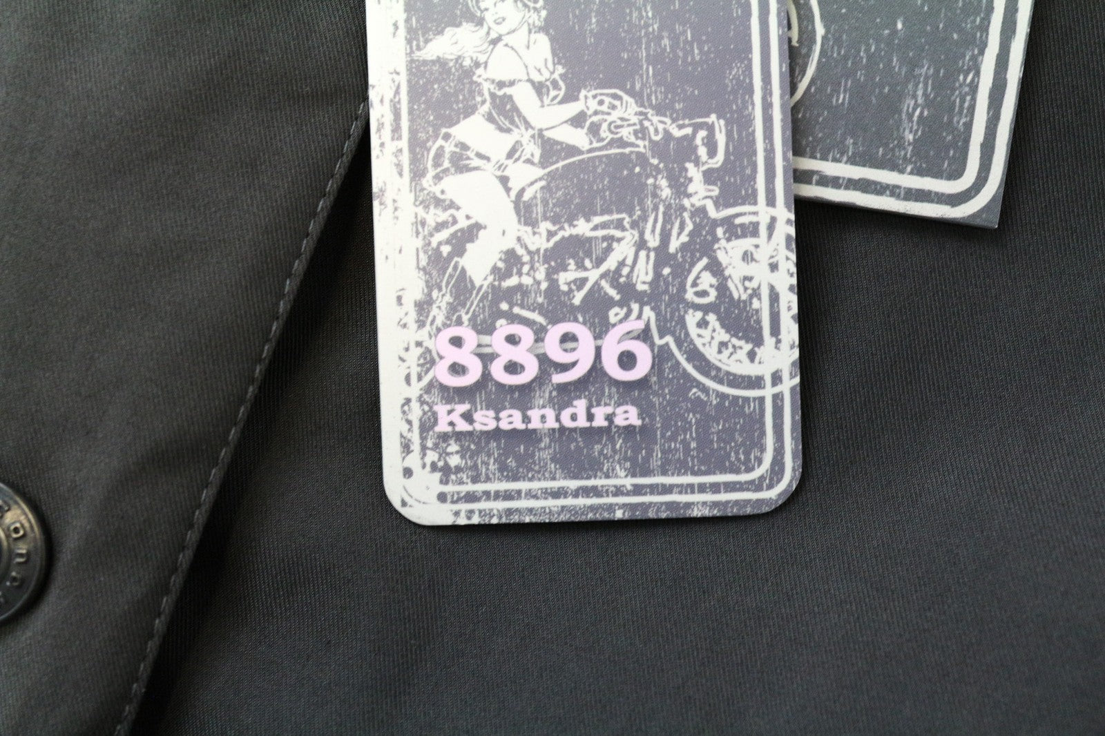 TUCANO URBANO Ksandra moteriška striukė IT42 pilka medvilnės mišinio vandeniui atspari motociklo striukė 