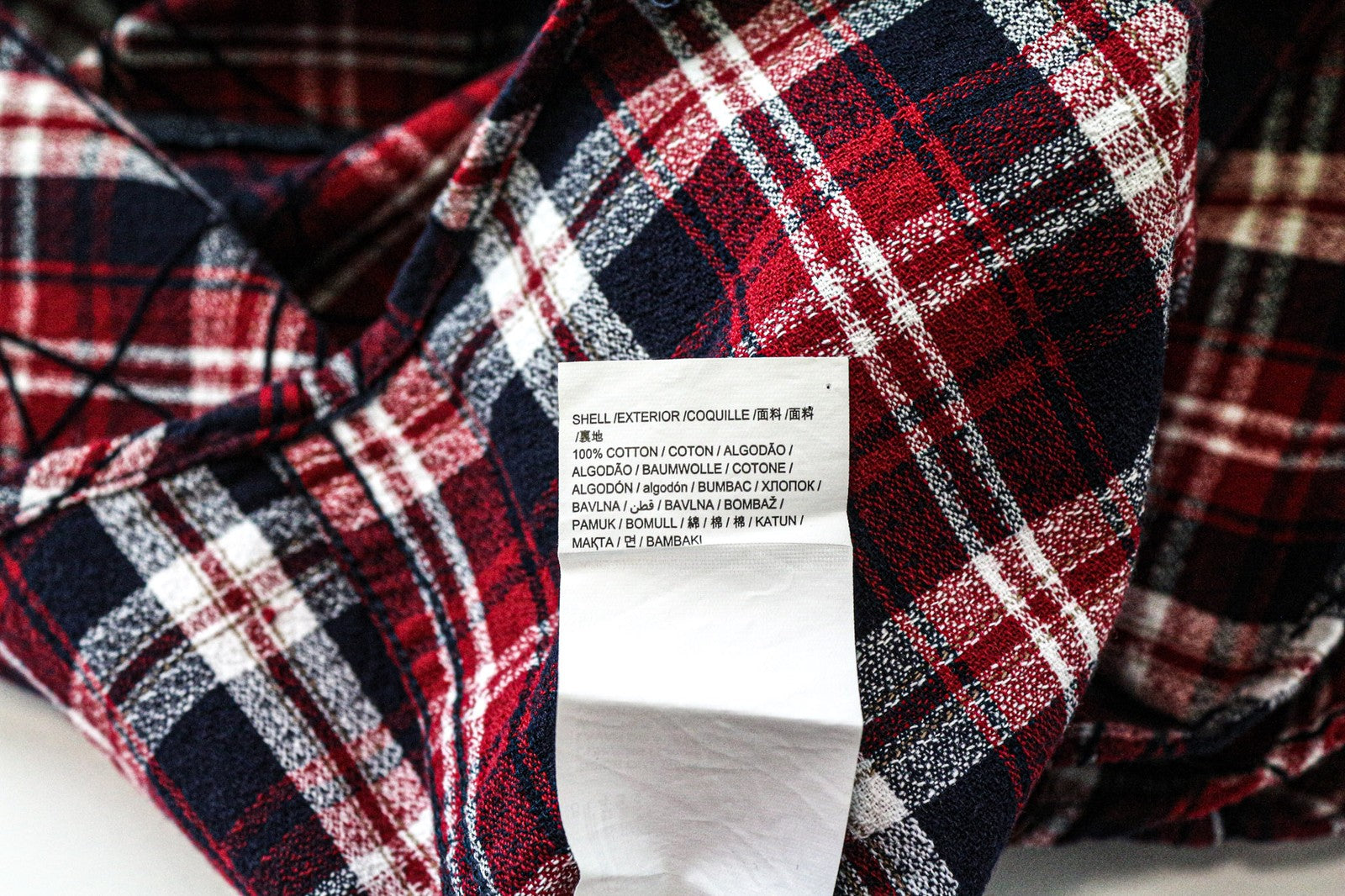 DESIGUAL Juli vyriški raudoni medvilniniai languoti laisvalaikio marškiniai ilgomis rankovėmis su kišenėmis S dydžio