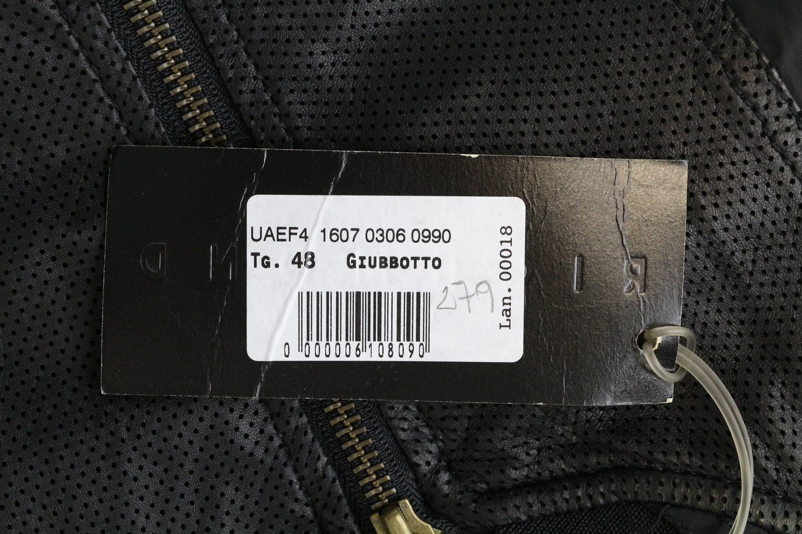 RICHMOND vyriška striukė IT48 juoda dizainerio bomber stiliaus lengva klasikinė su lopais 