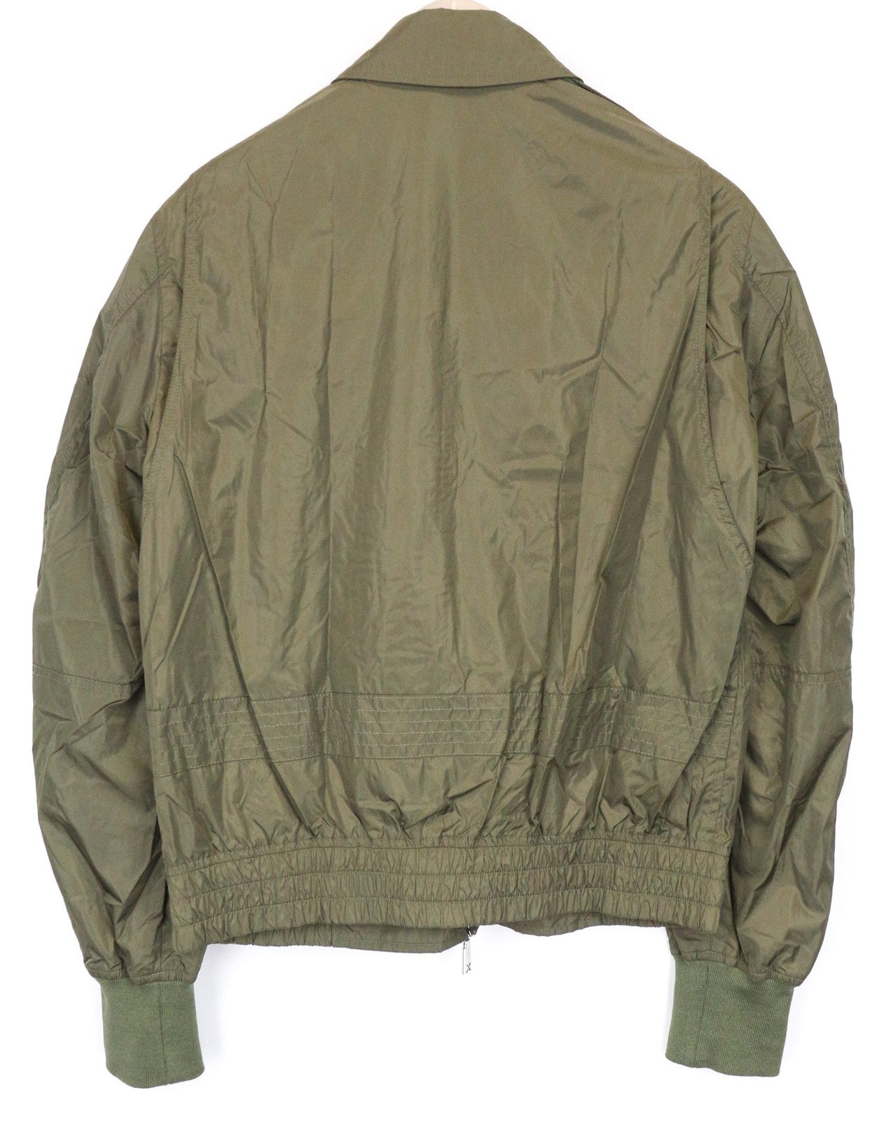 RICHMOND vyriška striukė 48 žalia, laisvalaikio, lengva, vienaeilė, su apykakle 