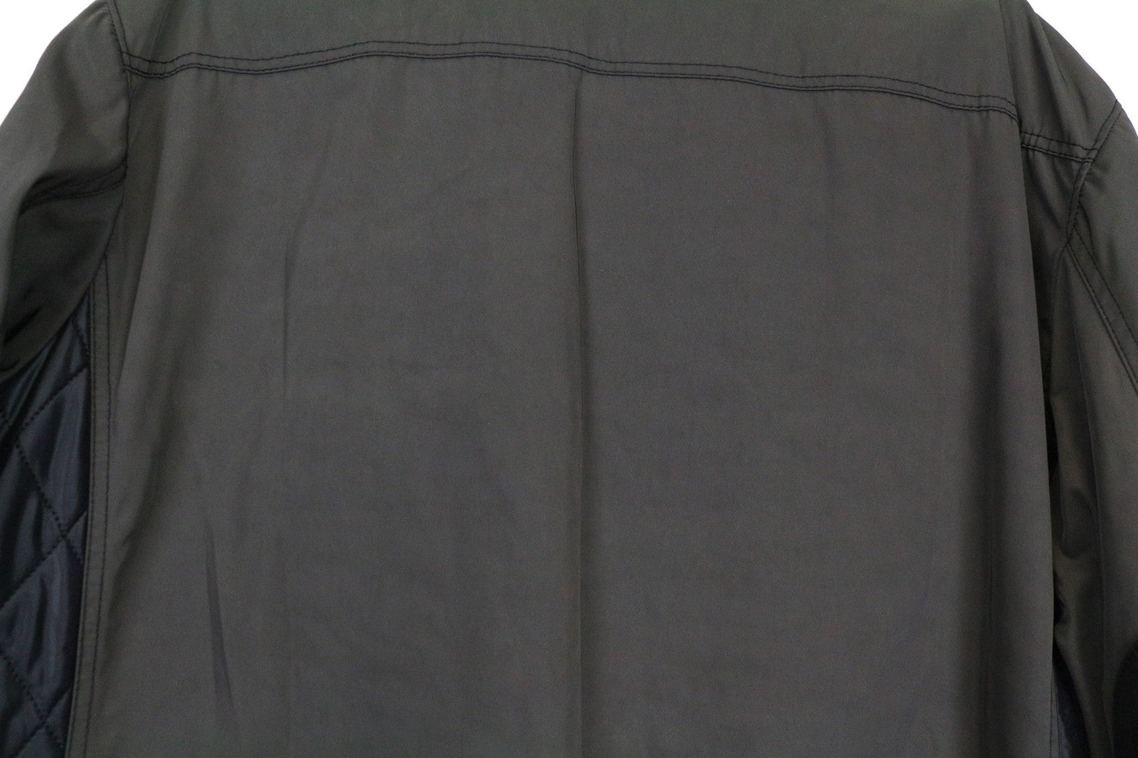 RICHMOND vyriška striukė 54 pilkai ruda, su pamušalu, vienaeilis, su užtrauktuku ir kišenėmis 