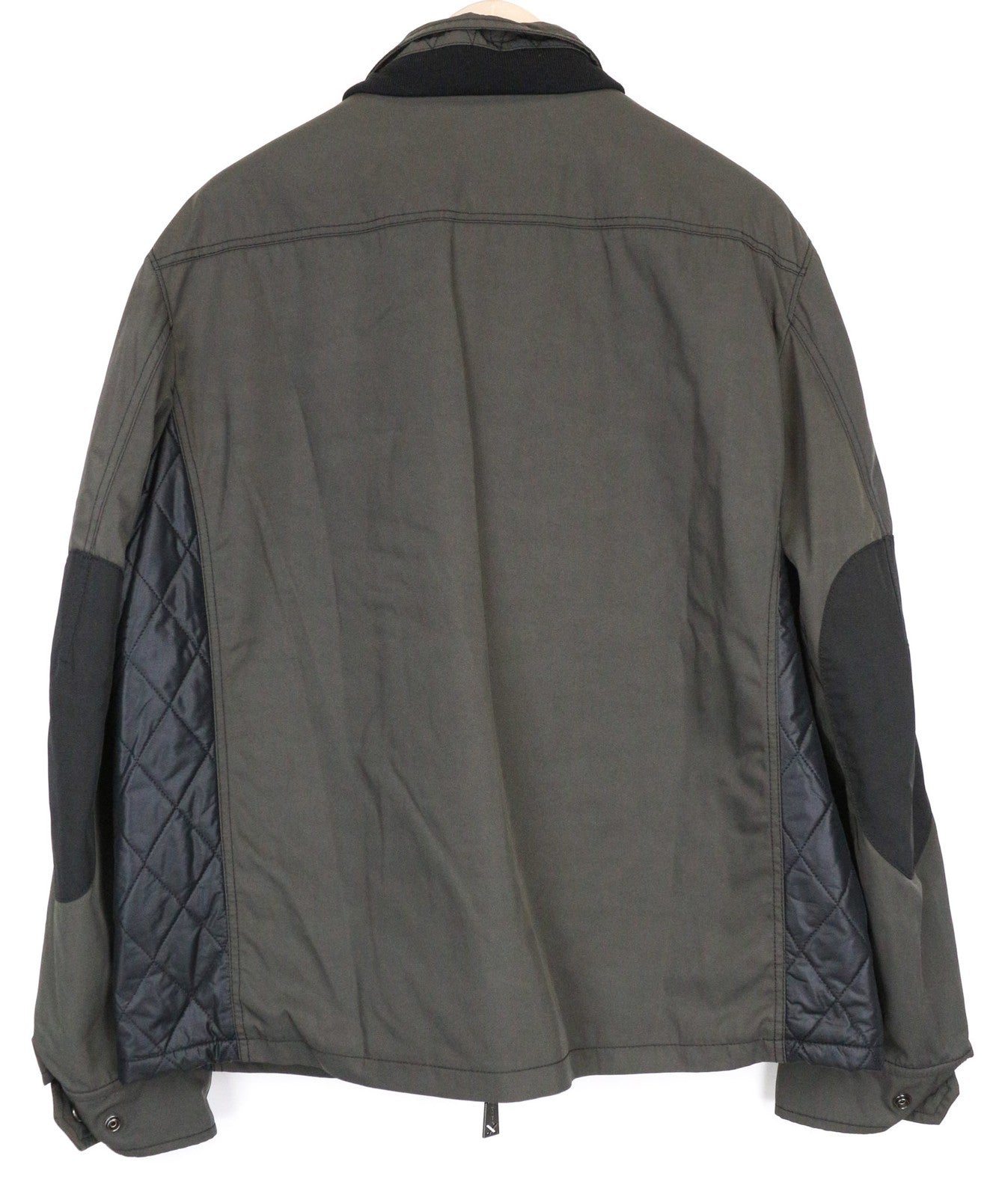 RICHMOND vyriška striukė 54 pilkai ruda, su pamušalu, vienaeilis, su užtrauktuku ir kišenėmis 