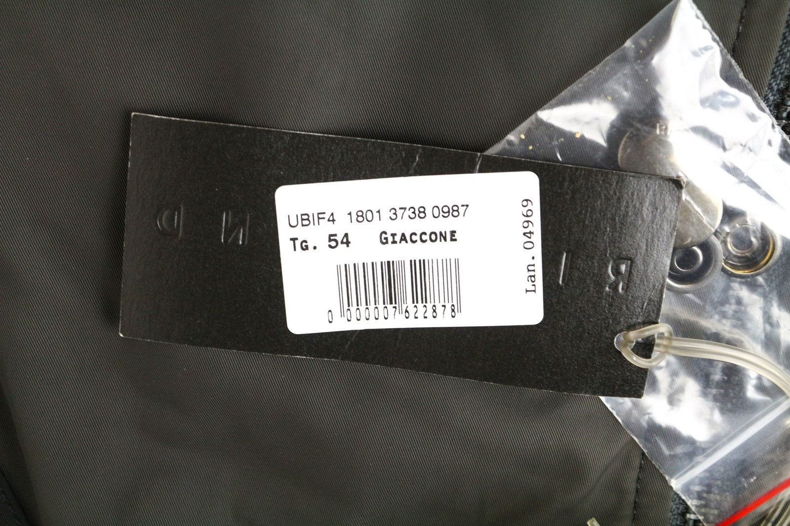 RICHMOND vyriška striukė 54 pilkai ruda, su pamušalu, vienaeilis, su užtrauktuku ir kišenėmis 