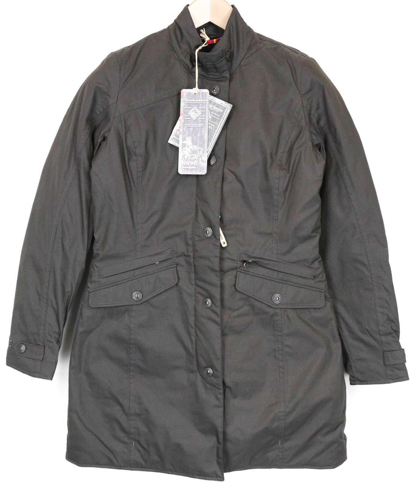 TUCANO URBANO Ksandra moteriška striukė IT40 pilka motociklininko lietpaltis, kvėpuojanti 