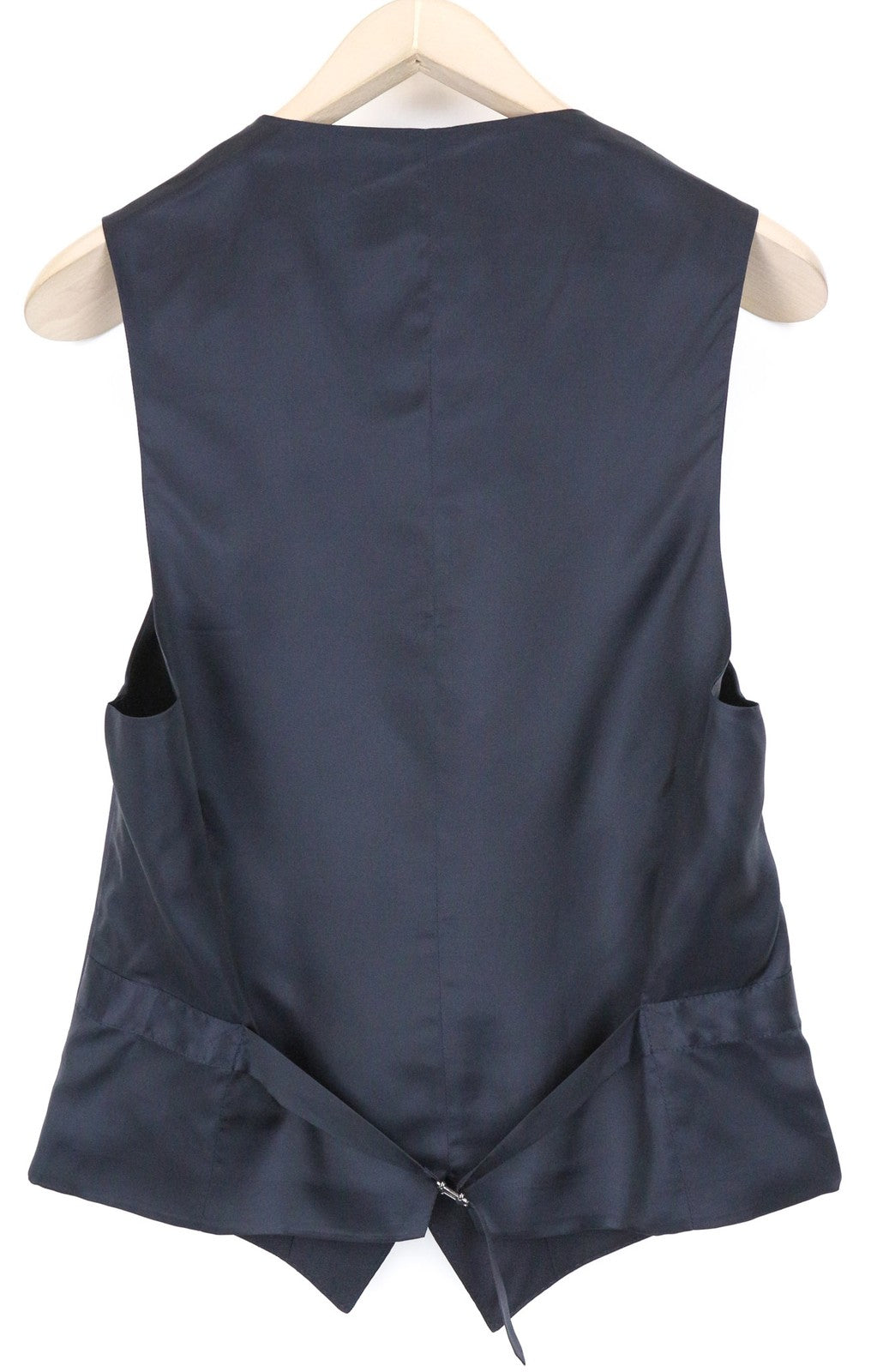 SUITSUPPLY Ferrara vyriška liemenė UK36R tamsiai mėlyna, su vilnoniu pamušalu, vienaeilė 